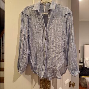 Light Blue Button-Down Shirt